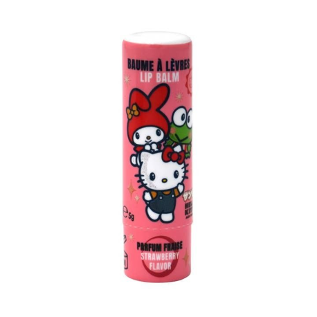 Hello Kitty & Friends læbepomade - Jordbær duft