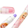 Prinsesse skub-op viskelæder pen - Assorterede designs
