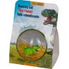 Glitter hoppebold med væske og dinosaur