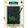 Søde dinosaurer LCD tegnetavle