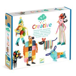 Lav figurer & hundehvalpe - Kreativ æske (4-7 år)