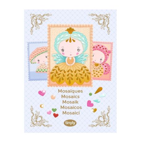 Blå Tinyly mosaik kreativ æske (5-9 år)