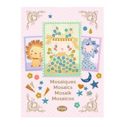 Lyserød Tinyly mosaik kreativ æske (5-9 år)
