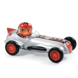 Silver Super Speed - Crazy Motors Bil (3-9 år)