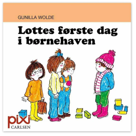 Lottes første dag i børnehaven - Pixibog