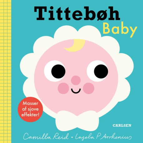 Tittebøh Baby - Træk & drej papbog