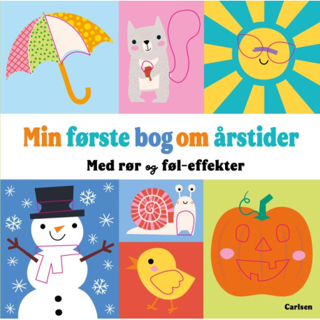 Min første bog om årstiderne - Rør & føl-bog
