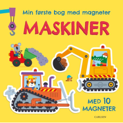 Maskiner - Min første bog med magneter