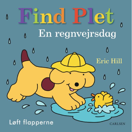 Find Plet - En regnvejrsdag - Papbog med flapper