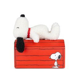 Nuser i gaveæske hundehus - Bamse 17 cm
