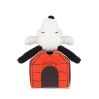 Nuser i gaveæske hundehus - Bamse 17 cm
