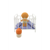 Vichy miniature dukkeseng til Pocket Gommu dukke