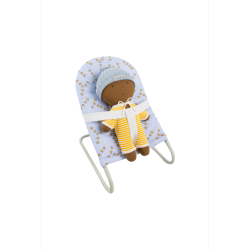 Stars miniature skråstol til Pocket Gommu dukke