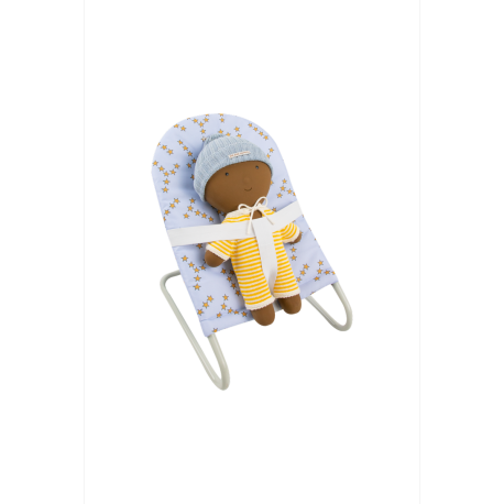 Stars miniature skråstol til Pocket Gommu dukke