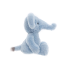 Lyseblå Effie elefant - Bamse 20 cm