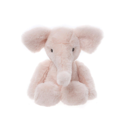 Lyserød Effie elefant - Bamse 20 cm