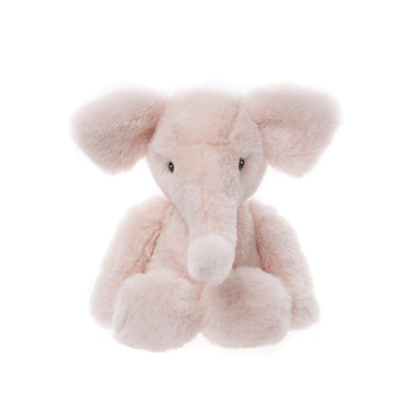 Lyserød Effie elefant - Bamse 20 cm