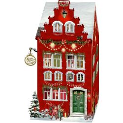 Hyggeligt julehus – LED-julekalender