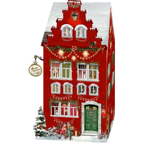 Hyggeligt julehus – LED-julekalender