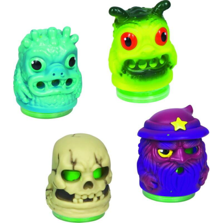 Monster med grønt slim i dåse - Assorterede designs