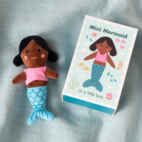 Mini havfrue i æske
