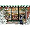 Sne mini chokoladejulekalender - Assorterede motiver
