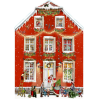 Jul i det røde hus - Julekalender med glimmer