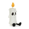 Flickerty stearinlys - Halloween Amuseables bamse 19 cm