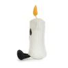 Flickerty stearinlys - Halloween Amuseables bamse 19 cm