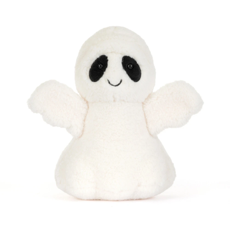 Spøgelse Bob - Halloween bamse 19 cm