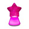 Stjerne Magic Glow Glitter lampe