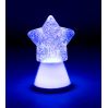 Stjerne Magic Glow Glitter lampe