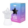 Stjerne Magic Glow Glitter lampe