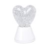 Hjerte Magic Glow – Glitterlampe med farveskift