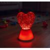 Hjerte Magic Glow – Glitterlampe med farveskift