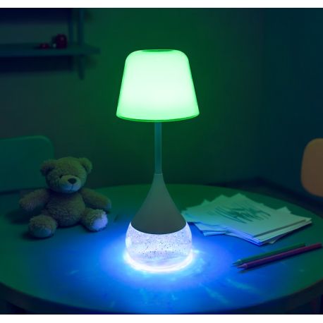 Magic Glow Drop – Glitterlampe med farveskift