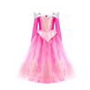 Tornerose pink prinsessekjole (5-6 år)