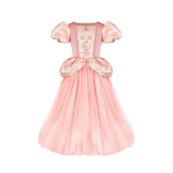 Penelope Dusty Rose brokadekjole (7-8 år)