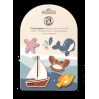 På havet - 5 magneter (3-6 år)