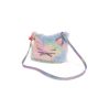 Pelset regnbue Kitty skuldertaske