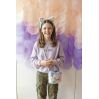 Pelset regnbue Kitty skuldertaske