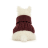 Munro Skotsk Terrier hund med sweater - Bamse 25 cm