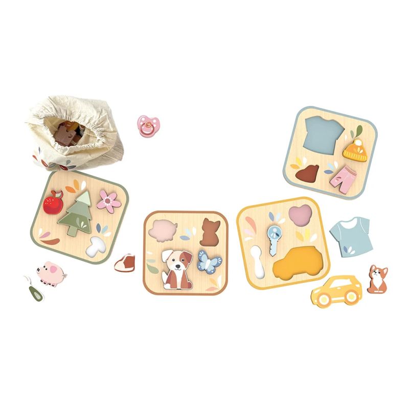 Rør & føl puslespils spil (1-5 år)