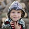 Vendbar drage & ridderkappe - Udklædning (7-8 år)