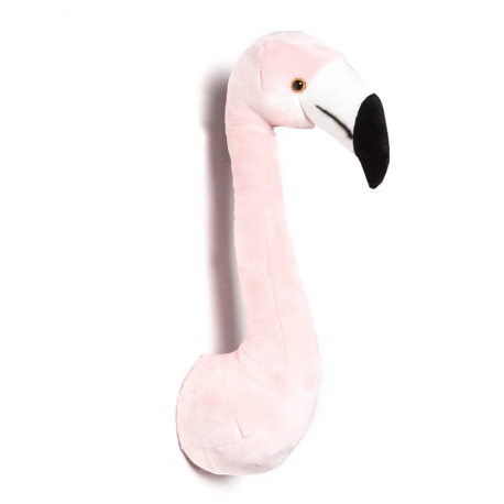Flamingo trofæ til væg