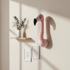 Flamingo trofæ til væg