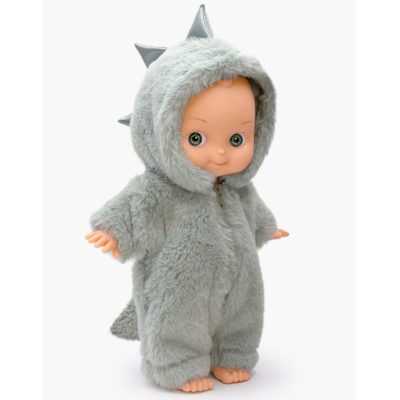 Dukke Zebulon i Dinosaur kostume - 27 cm