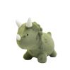 Grøn dinosaur - Plys hoppedyr inkl. pumpe (+3 år)