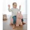 Pink enhjørning - Plys hoppedyr inkl. pumpe (+3 år)
