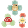 Woodlands - 3 stk. Sensory Spinners med sugekop